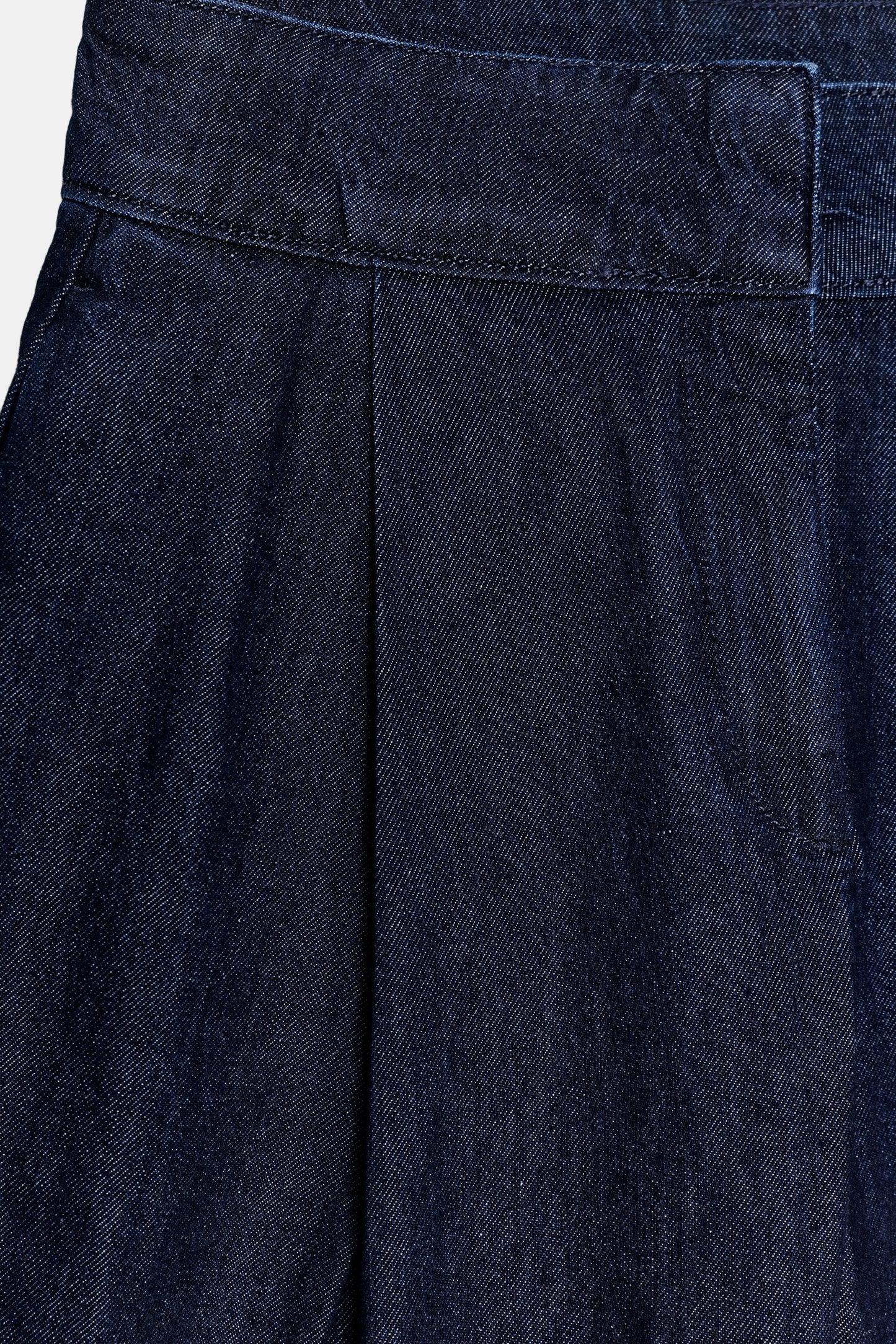 JEANS CULOTTE TIRO ALTO PINZAS